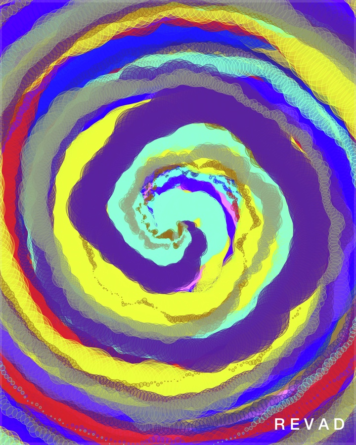 a PRINT by REVAD