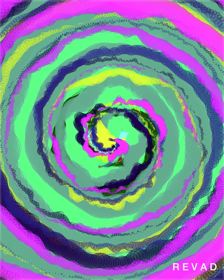 a PRINT by REVAD
