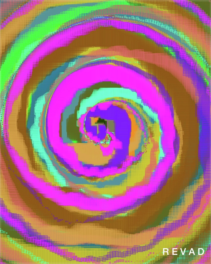 a PRINT by REVAD